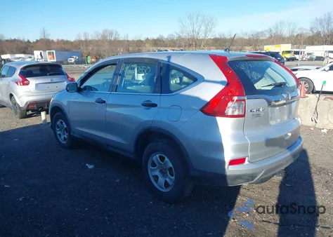 2015 Honda Cr-V Lx from USA, damaged, VIN 5J6RM4H3XFL092348